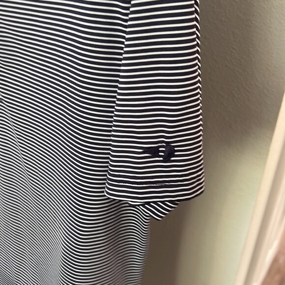 Men’s Grand Slam Performance Golf Striped Dri Fit Polo sz S - Picture 4 of 6